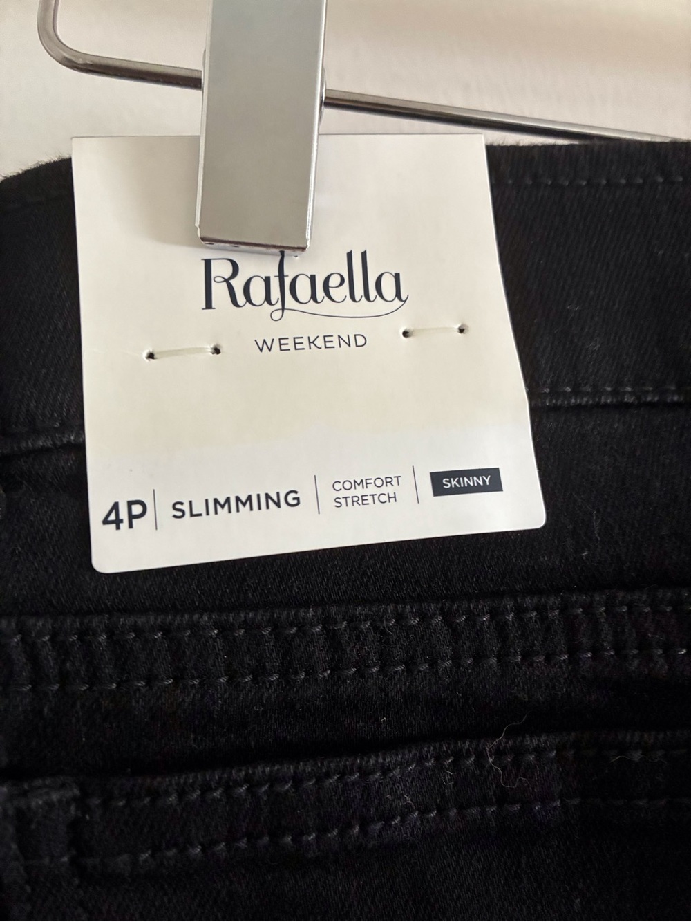 Rafaella Weekend Slimming Skinny Jeans - Black